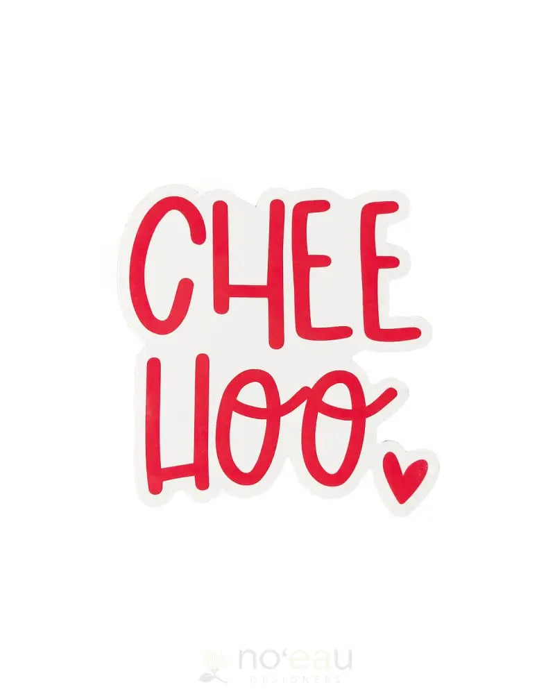 POLY YOUTH - Chee Hoo Heart Stickers - Noʻeau Designers