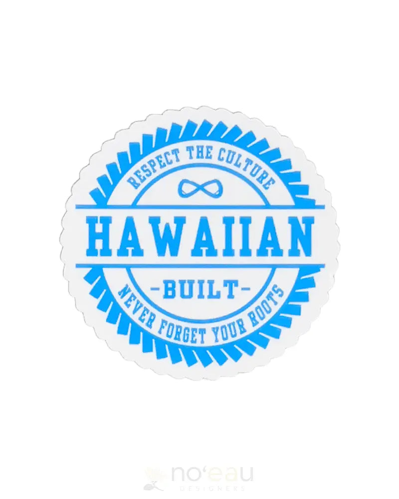 POLY YOUTH - Hawaiian Built Circle Small Stickers - Noʻeau Designers