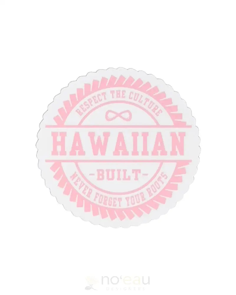 POLY YOUTH - Hawaiian Built Circle Small Stickers - Noʻeau Designers