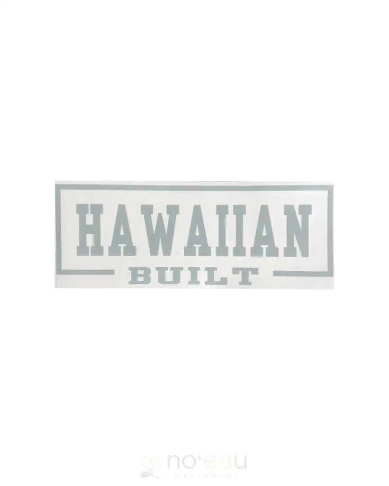 POLY YOUTH - Hawaiian Built Rectangle Large Vinyl Decals - Noʻeau Designers