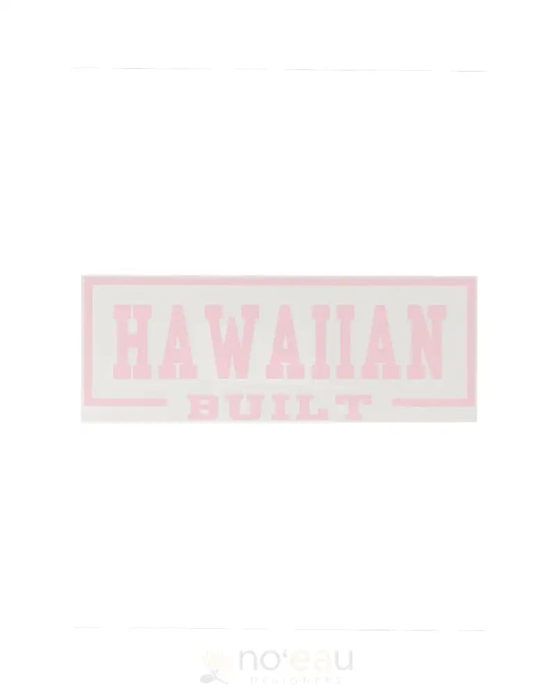 POLY YOUTH - Hawaiian Built Rectangle Large Vinyl Decals - Noʻeau Designers