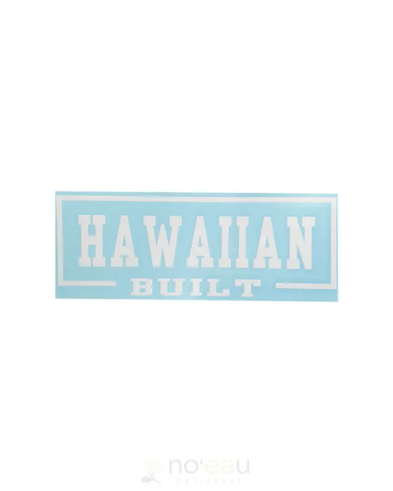 POLY YOUTH - Hawaiian Built Rectangle Large Vinyl Decals - Noʻeau Designers
