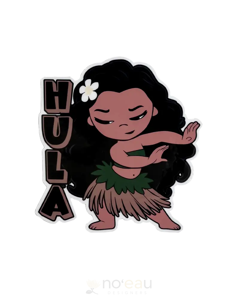 Poly Youth - Hula Dancer Girl Sticker Stickers/Pins/Patches