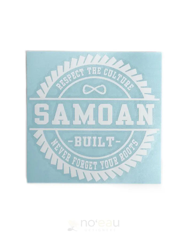 POLY YOUTH - Samoan Built Large Decal - Noʻeau Designers