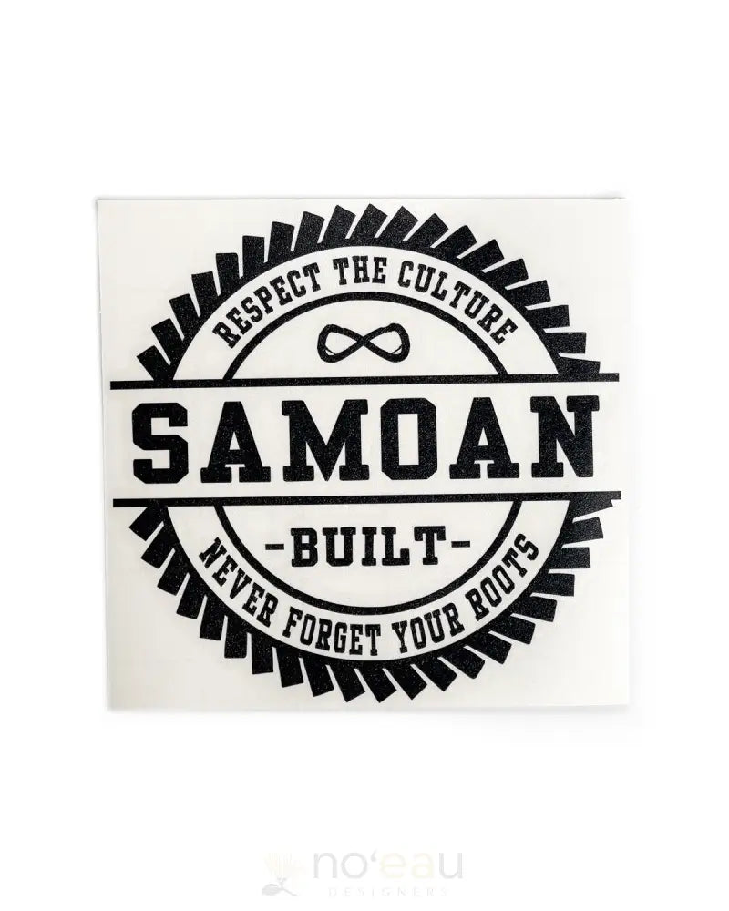 POLY YOUTH - Samoan Built Decal - Noʻeau Designers