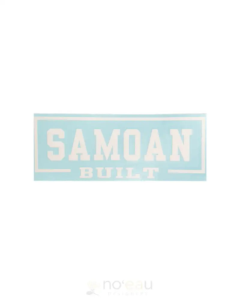 POLY YOUTH - Samoan Built Rectangle Decal - Noʻeau Designers