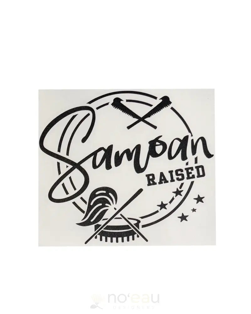 POLY YOUTH - Samoan Raised Medium Decal - Noʻeau Designers