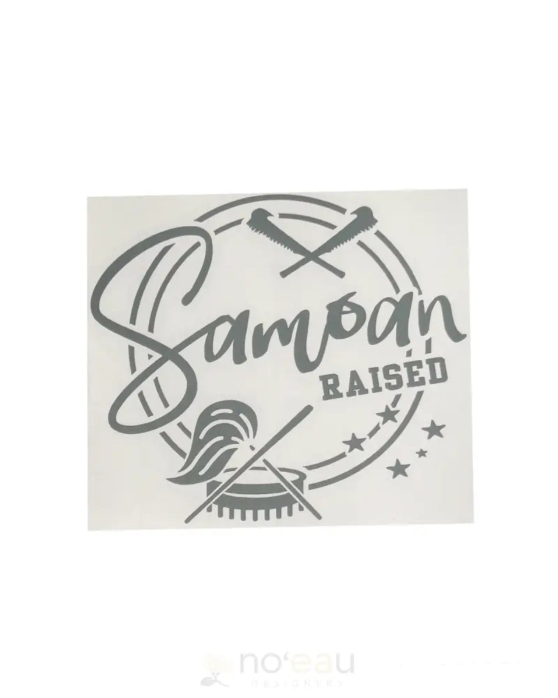 POLY YOUTH - Samoan Raised Medium Decal - Noʻeau Designers