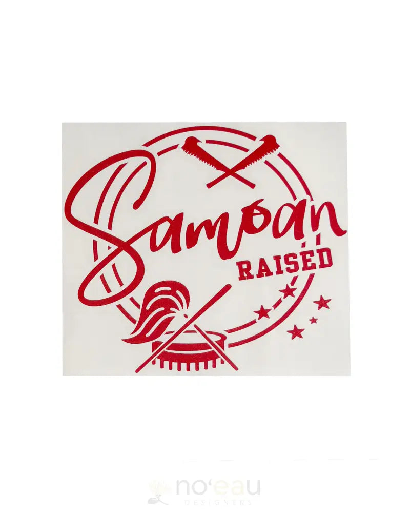 POLY YOUTH - Samoan Raised Medium Decal - Noʻeau Designers