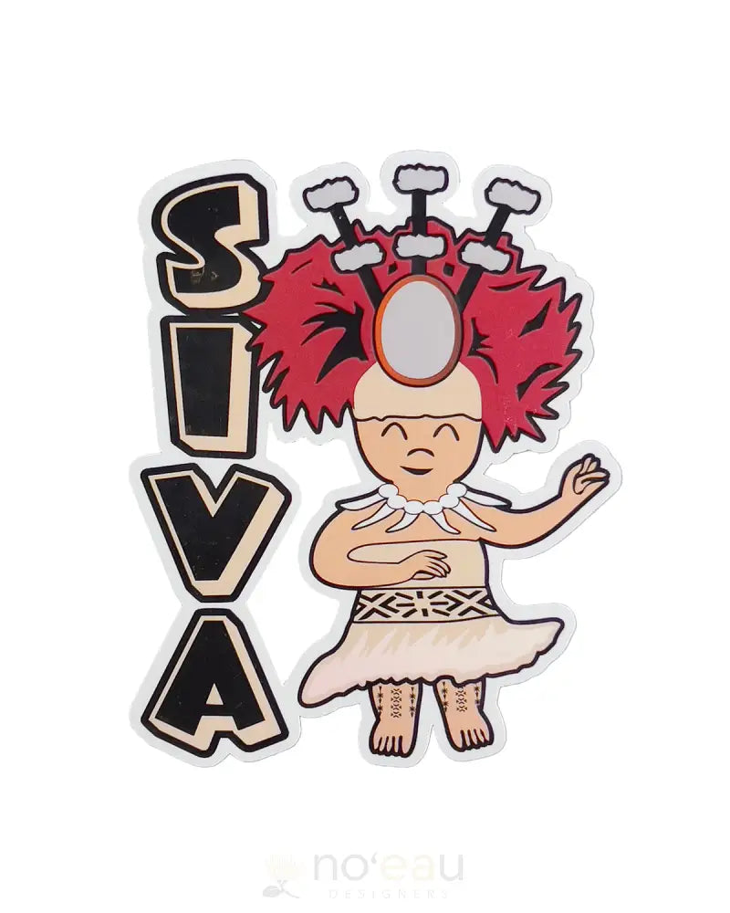 POLY YOUTH - Siva Samoa Stickers - Noʻeau Designers