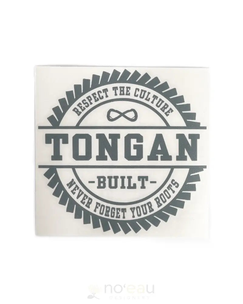 POLY YOUTH - Tongan Built Large Decal - Noʻeau Designers