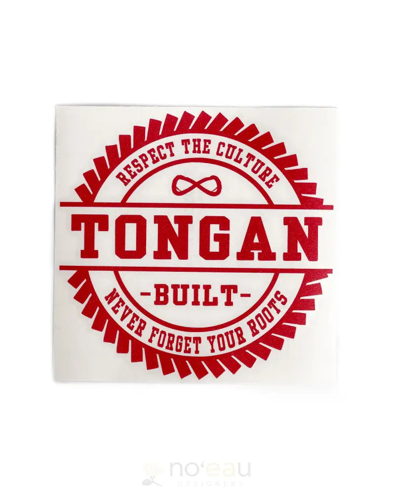 POLY YOUTH - Tongan Built Decal - Noʻeau Designers