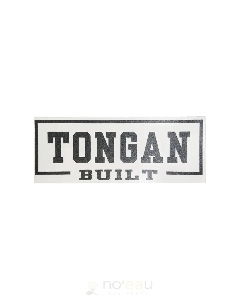 POLY YOUTH - Tongan Built Rectangle Large Vinyl Decal - Noʻeau Designers
