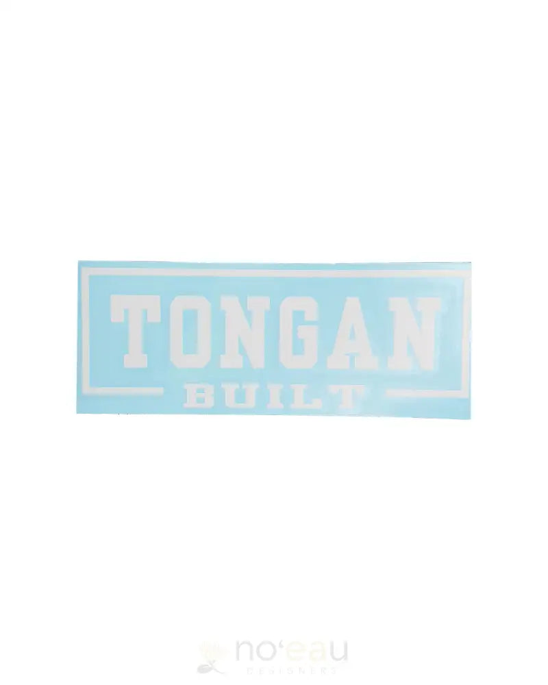 POLY YOUTH - Tongan Built Rectangle Large Vinyl Decal - Noʻeau Designers