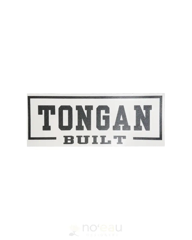 POLY YOUTH - Tongan Built Rectangle Decal - Noʻeau Designers