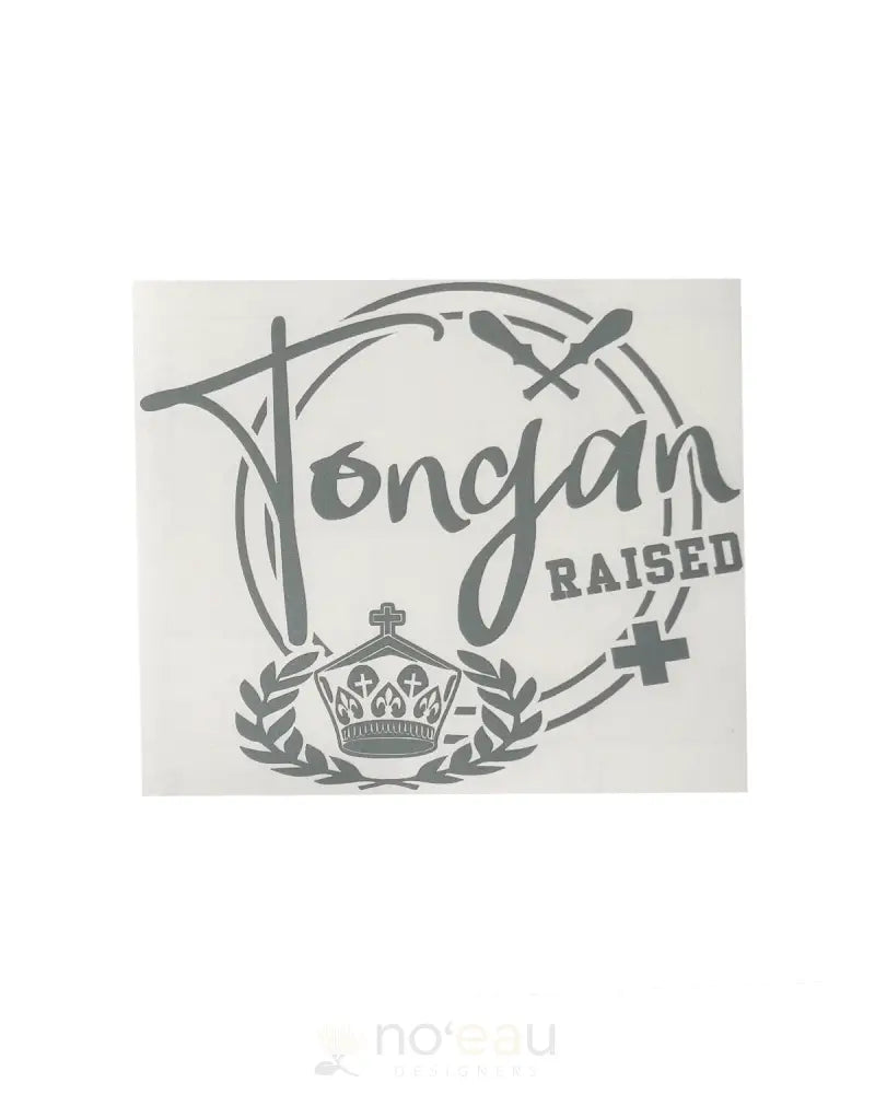 POLY YOUTH -Tongan Raised Large Vinyl Decal - Noʻeau Designers