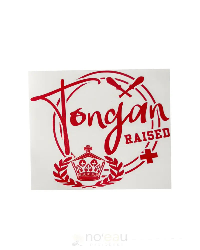 POLY YOUTH -Tongan Raised Large Vinyl Decal - Noʻeau Designers