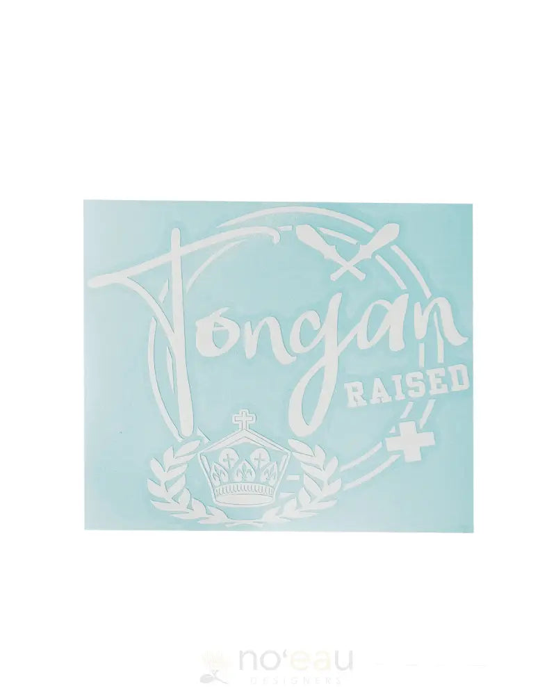 POLY YOUTH -Tongan Raised Large Vinyl Decal - Noʻeau Designers