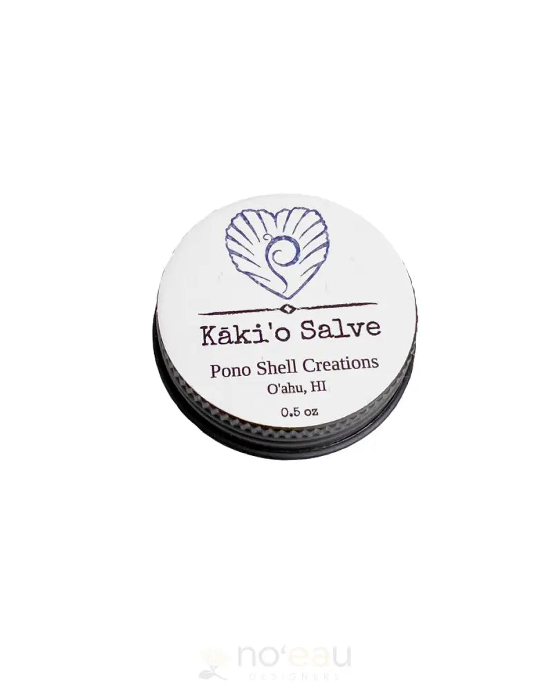 PONO SHELL CREATIONS - Kaki'o Healing Salve 0.5oz - Noʻeau Designers