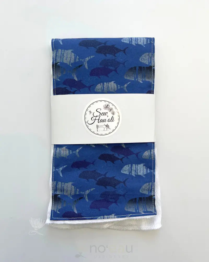 SEW HAUʻOLI - Assorted Kai Burp Cloths - Noʻeau Designers