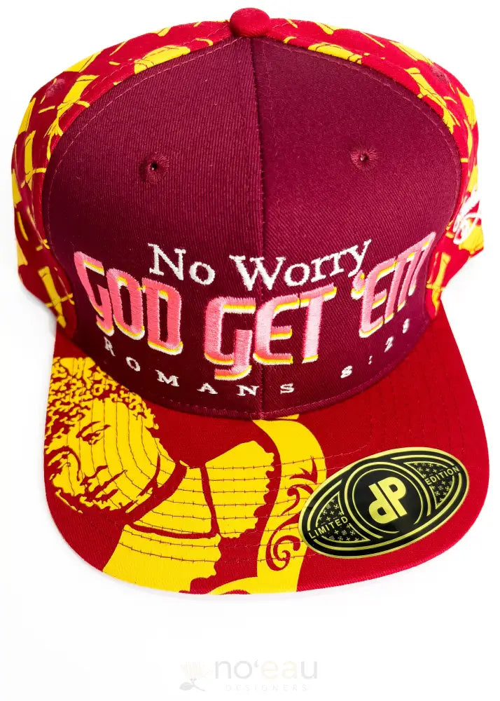 SHAKA D - Assorted No Worry God Get Em Snapbacks - Noʻeau Designers