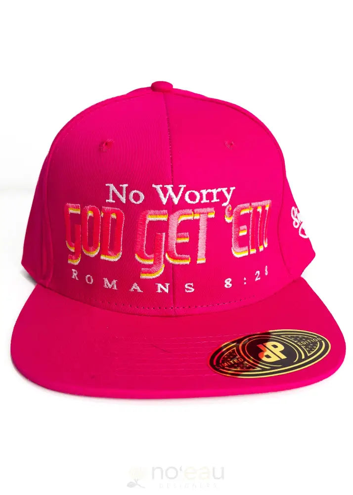 SHAKA D - Assorted No Worry God Get Em Snapbacks - Noʻeau Designers