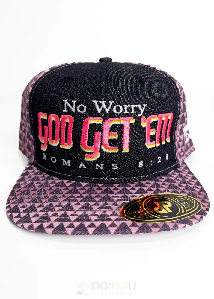 SHAKA D - Assorted No Worry God Get Em Snapbacks - Noʻeau Designers