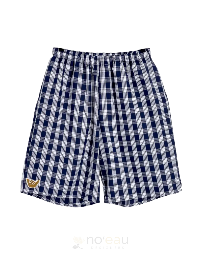 Shaka Palaka - Assorted Long Length Palaka Shorts Navy / Small Men’s Clothing