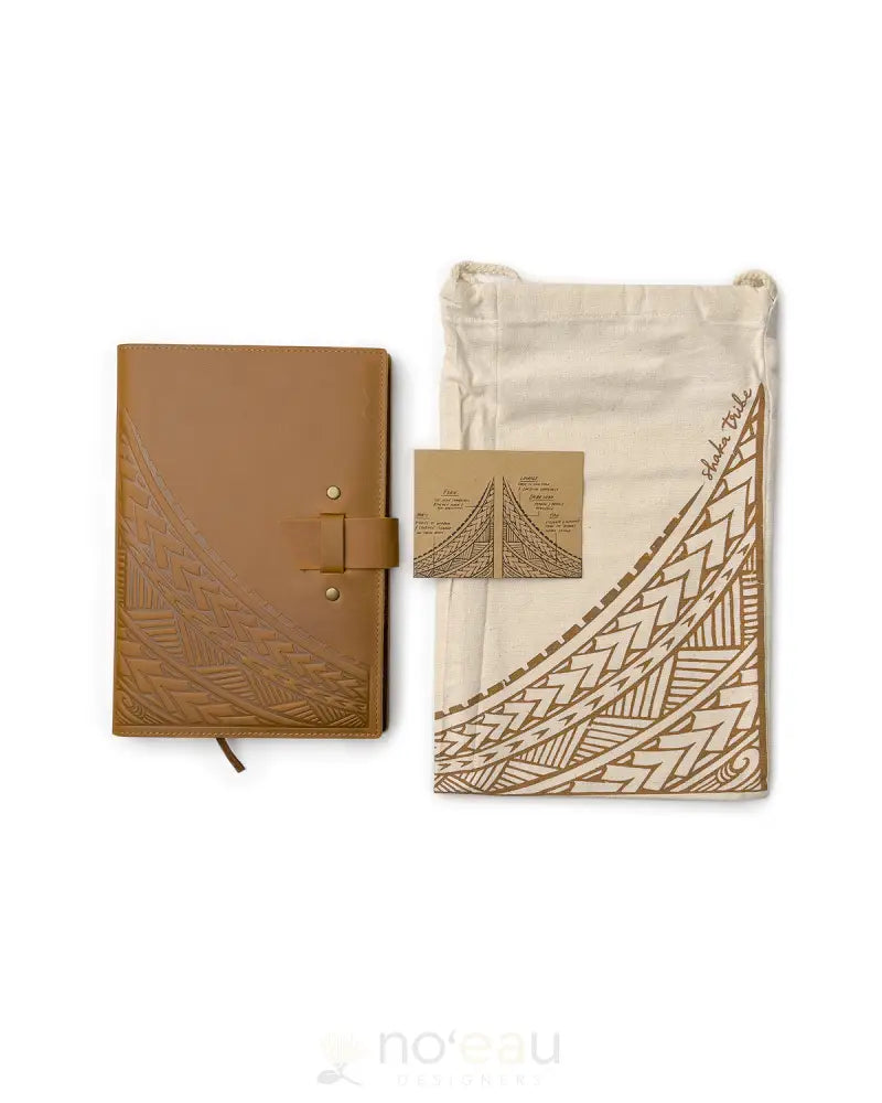 SHAKA TRIBE - Leather Journal - Noʻeau Designers