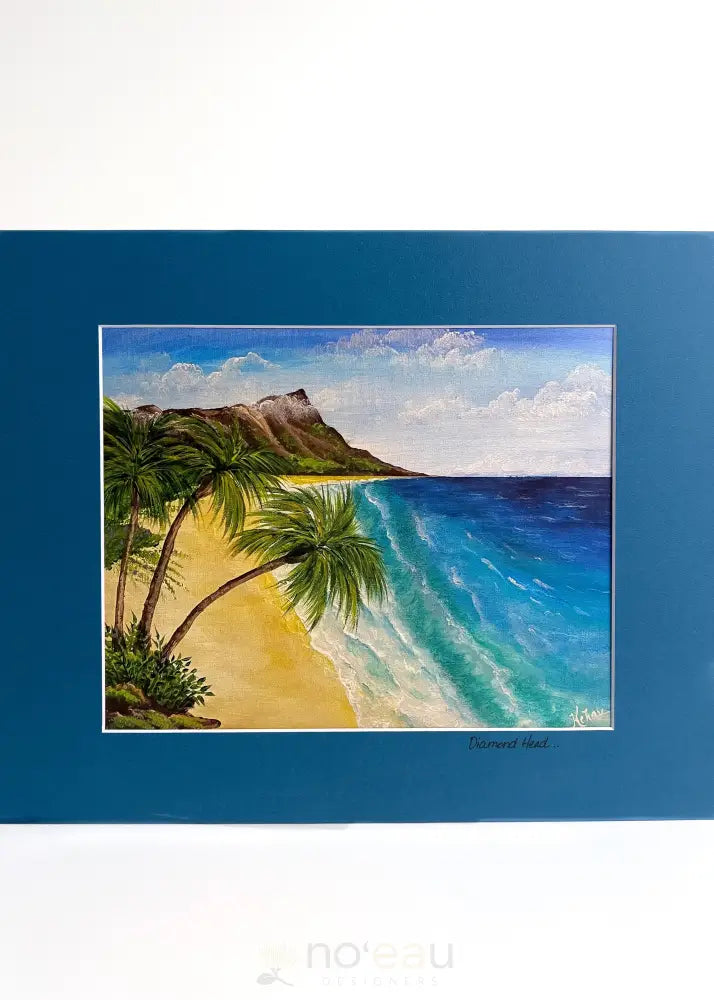 SMILES HAWAII 808 - Assorted 8 x 10 Matted Beach Prints - Noʻeau Designers