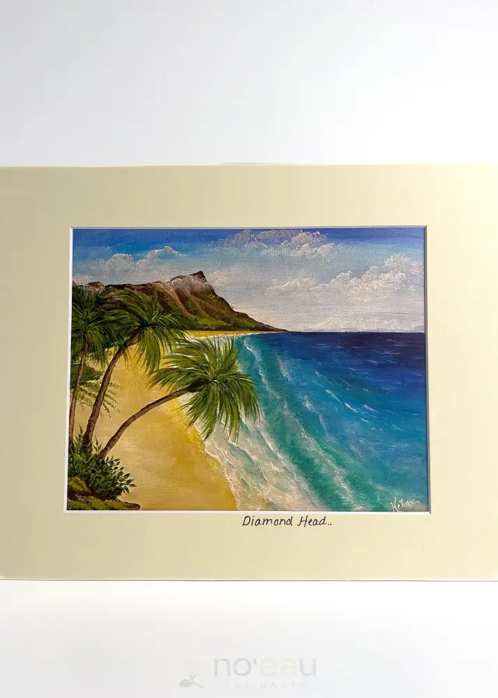 SMILES HAWAII 808 - Assorted 8 x 10 Matted Beach Prints - Noʻeau Designers