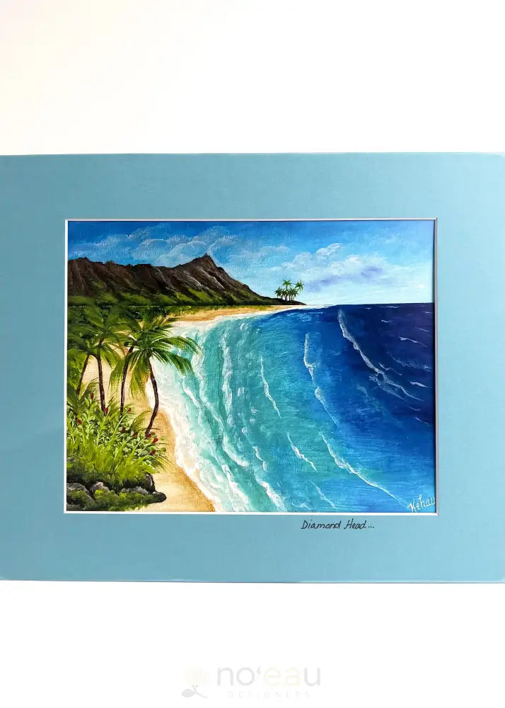 SMILES HAWAII 808 - Assorted 8 x 10 Matted Beach Prints - Noʻeau Designers