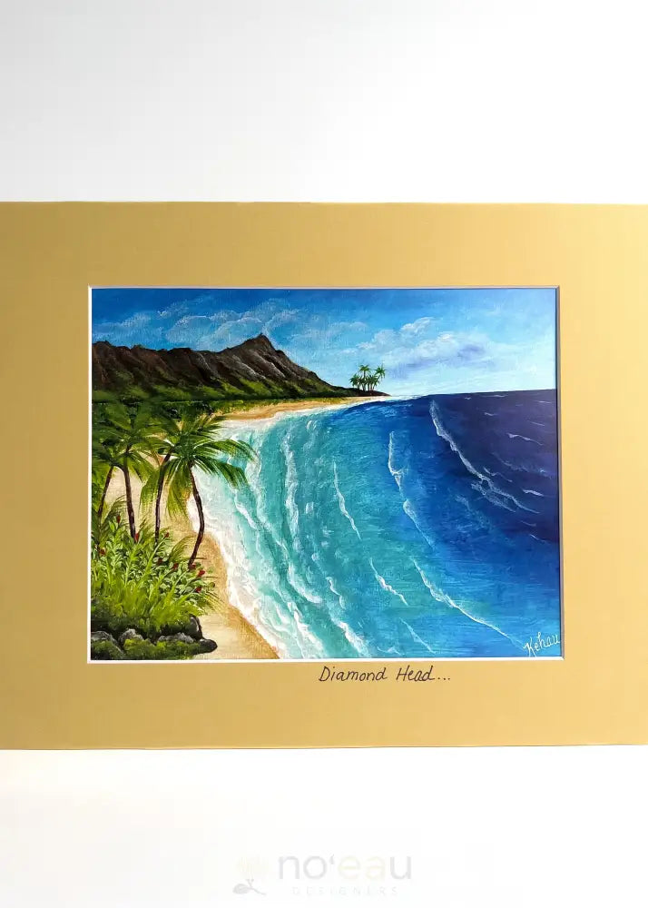 SMILES HAWAII 808 - Assorted 8 x 10 Matted Beach Prints - Noʻeau Designers