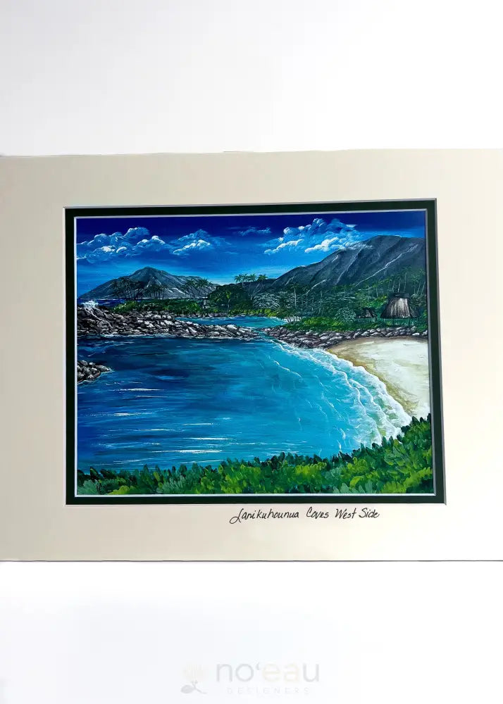 SMILES HAWAII 808 - Assorted 8 x 10 Matted Beach Prints - Noʻeau Designers