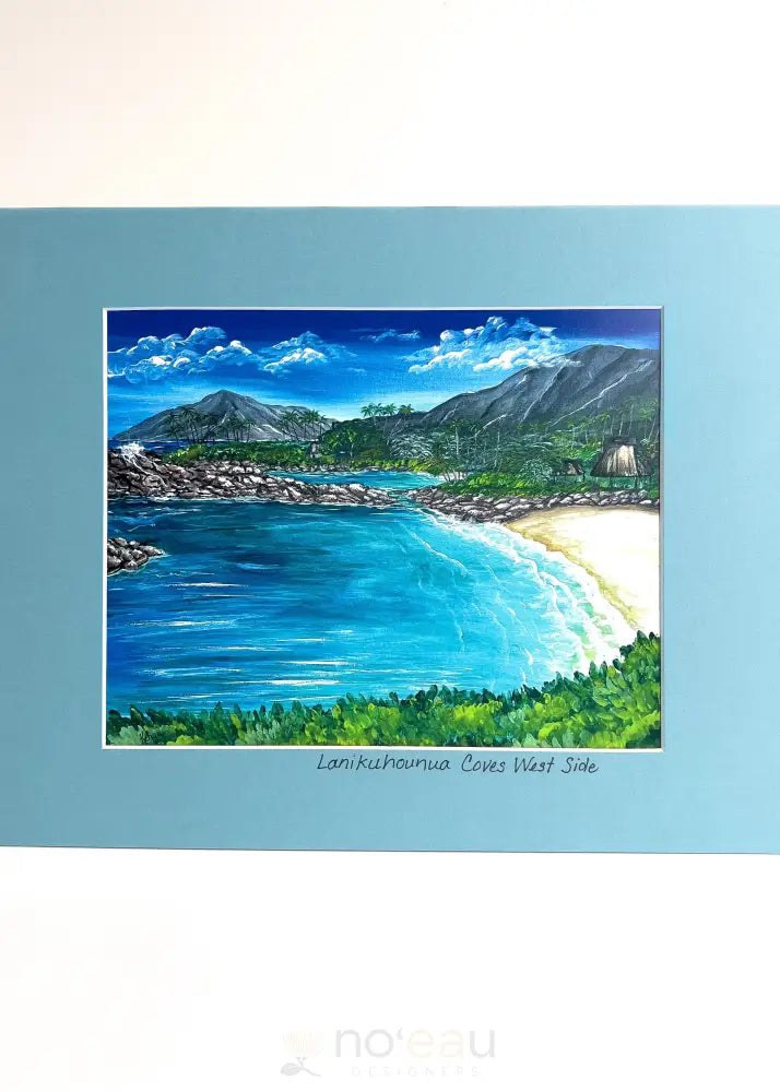 SMILES HAWAII 808 - Assorted 8 x 10 Matted Beach Prints - Noʻeau Designers