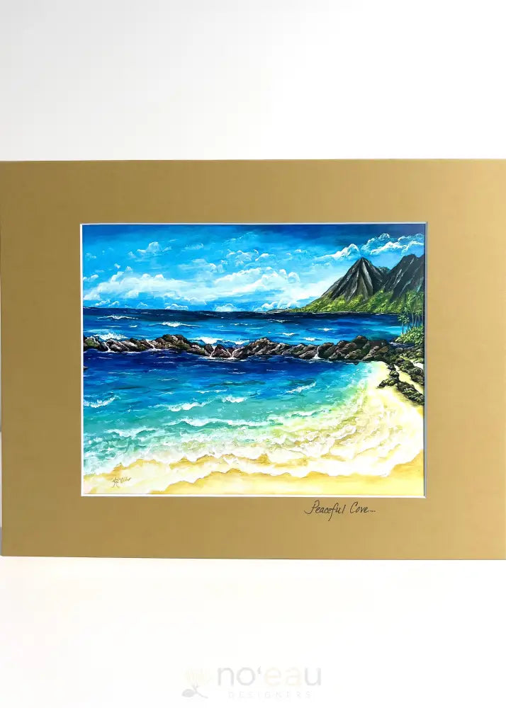 SMILES HAWAII 808 - Assorted 8 x 10 Matted Beach Prints - Noʻeau Designers