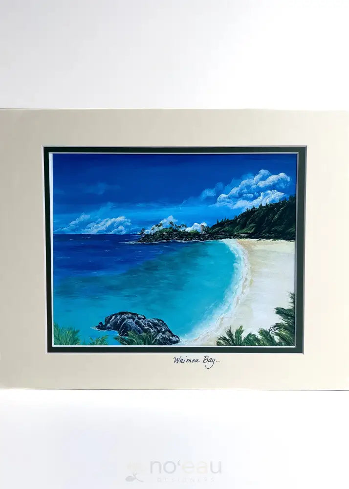 SMILES HAWAII 808 - Assorted 8 x 10 Matted Beach Prints - Noʻeau Designers