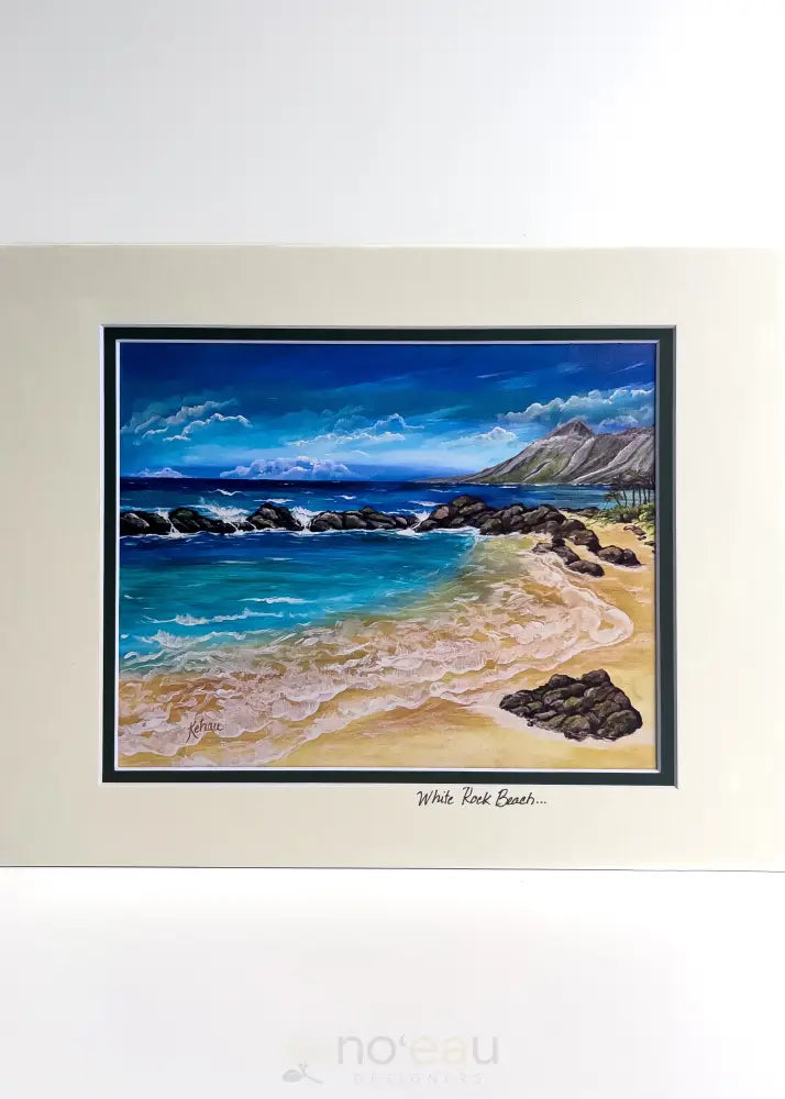 SMILES HAWAII 808 - Assorted 8 x 10 Matted Beach Prints - Noʻeau Designers