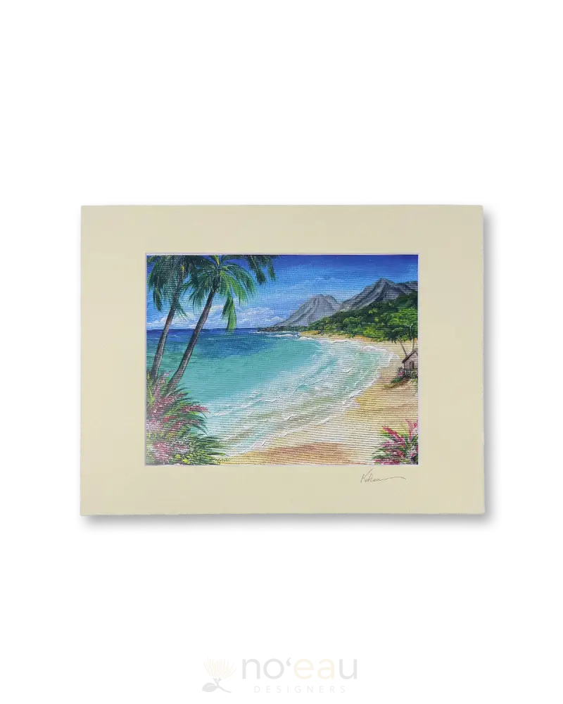 Smiles Hawaii 808 - Assorted 8X10 Matted Prints Tutu’s Hale B Home Goods