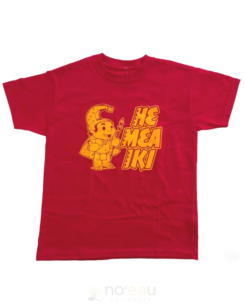 STRONGARM HAWAIIANS - He Mea Iki Keiki Red T-Shirt - Noʻeau Designers
