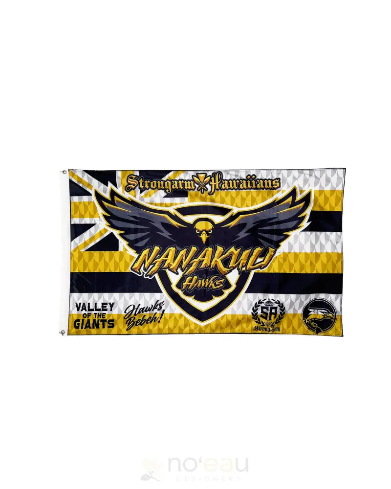 STRONGARM HAWAIIANS - Double Sided School Pride Flags - Noʻeau Designers