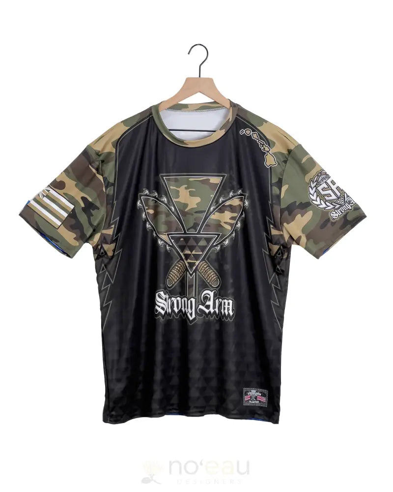 Strongarm Hawaiians - Kamo Kahili Sub Dye T-Shirt Mens Clothing