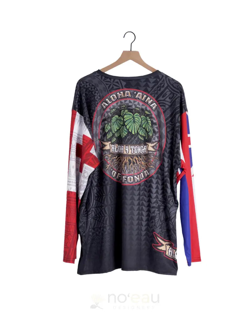 STRONGARM HAWAIIANS - Aloha 4 Tonga Sub Dye Long Sleeve - Noʻeau Designers