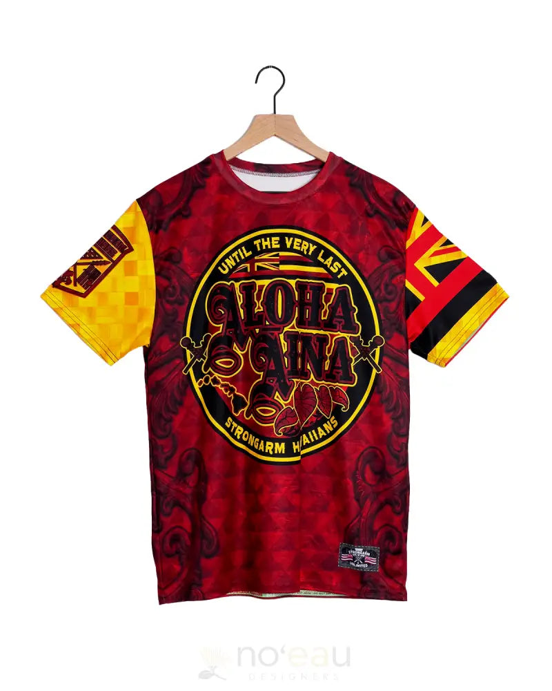 STRONGARM HAWAIIANS - Aloha Aina Sub Dye Tee - Noʻeau Designers