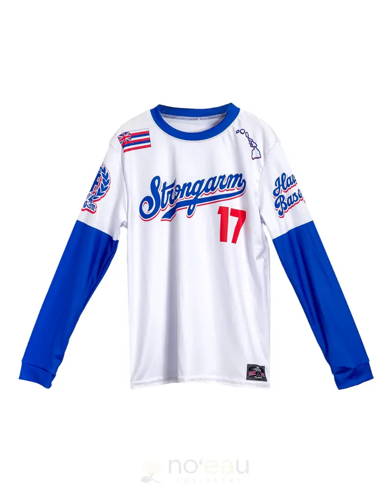 STRONGARM HAWAIIANS - Blue Magic Keiki Long Sleeve Sub Dye KID’S CLOTHING