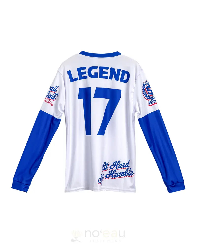 STRONGARM HAWAIIANS - Blue Magic Keiki Long Sleeve Sub Dye KID’S CLOTHING