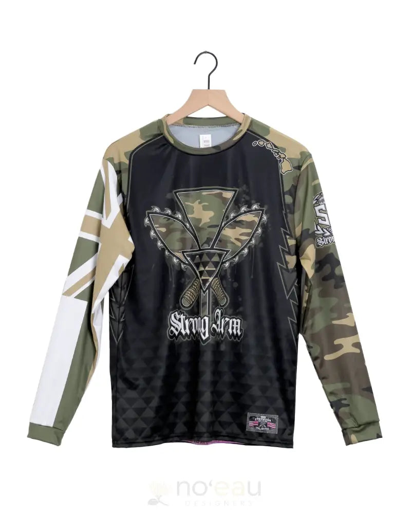 Strongarm Hawaiians - Camo Kahili Sub Dye Long Sleeve Men’s Clothing