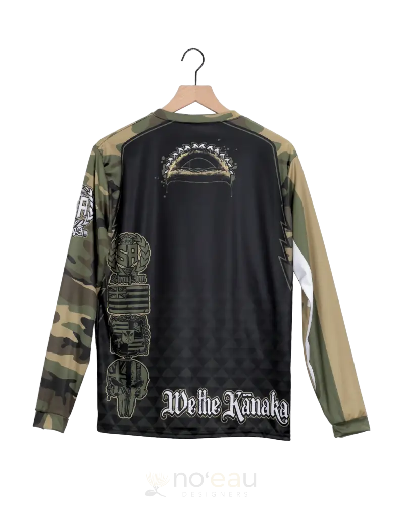 Strongarm Hawaiians - Camo Kahili Sub Dye Long Sleeve Men’s Clothing