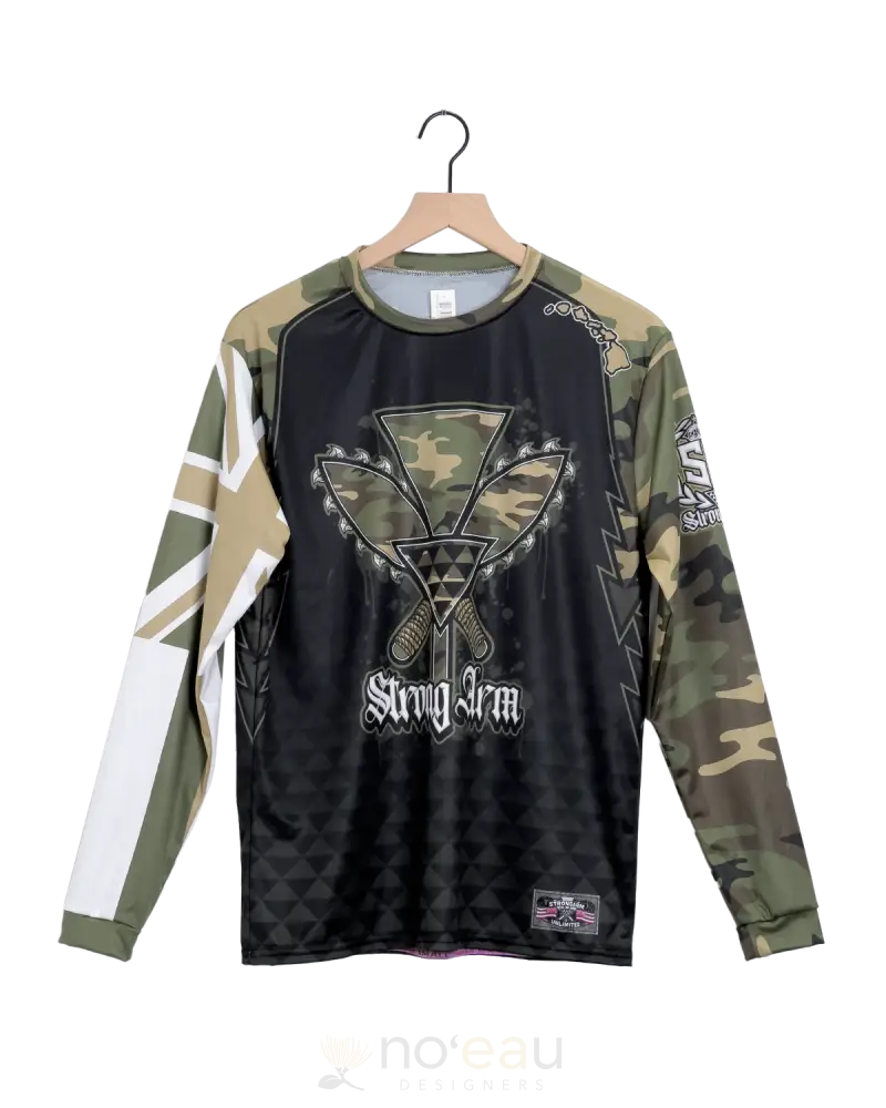 Strongarm Hawaiians - Camo Kahili Sub Dye Long Sleeve Men’s Clothing