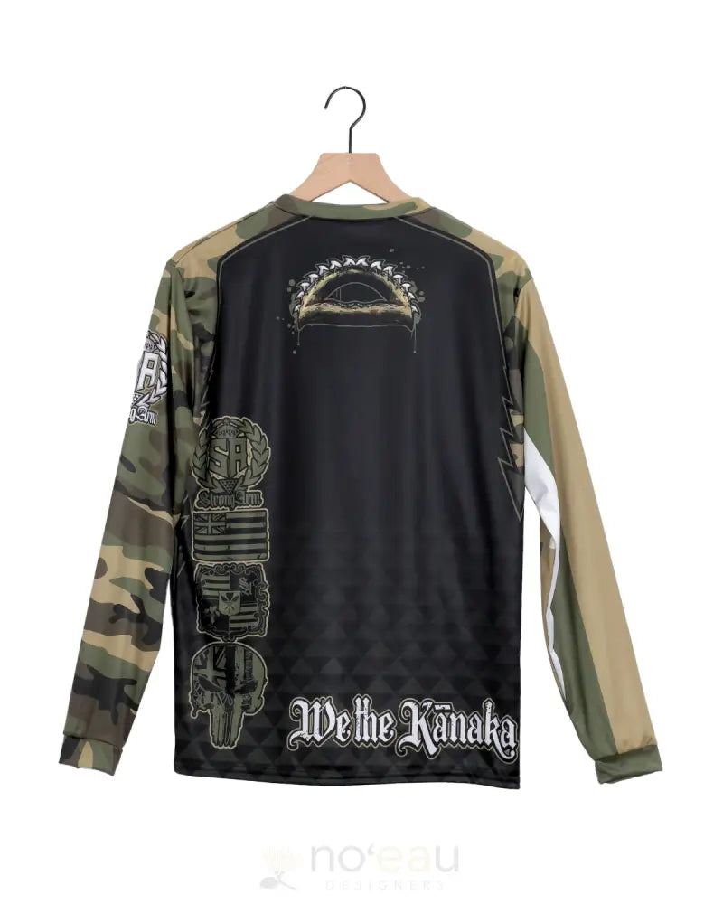Strongarm Hawaiians - Camo Kahili Sub Dye Long Sleeve Men’s Clothing